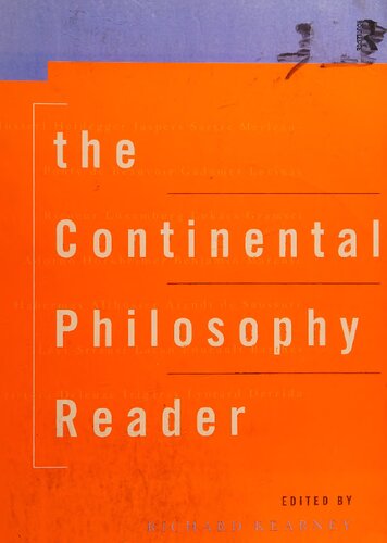 The Continental philosophy reader
