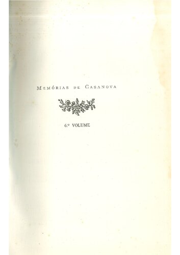 Memórias de Casanova