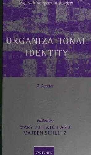 Organizational identity : a reader