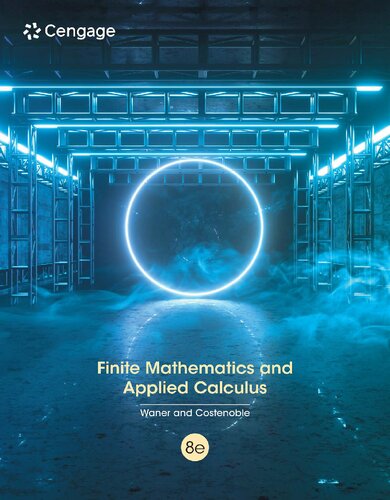 Finite Mathematics and Applied Calculus