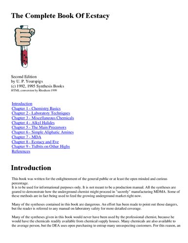 The Complete Book of Ecstacy