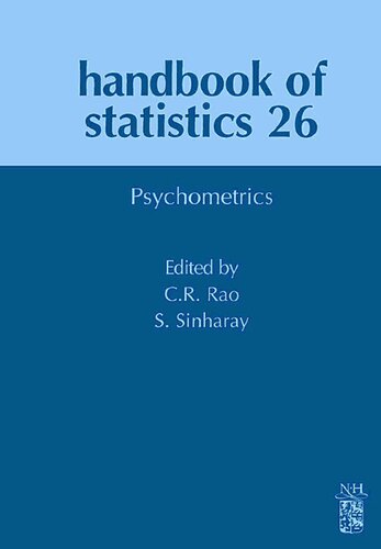 Handbook of Statistics 26: Psychometrics