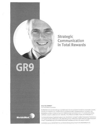 World at Work - GR9 - Strategic Communication in Total Rewards (v3.06.3)
