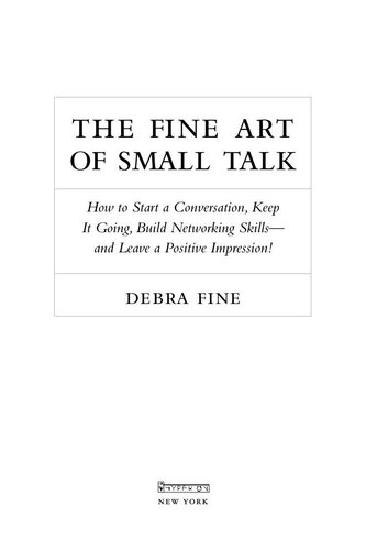 The Fine Art of Small Talk