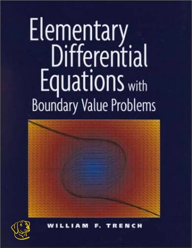 Elementary Differential Equations with Boundary Value Problems
