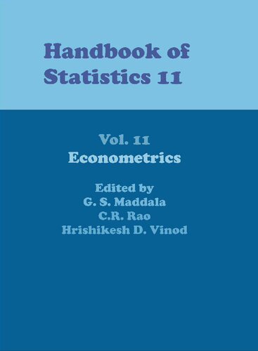Handbook of Statistics 11: Econometrics