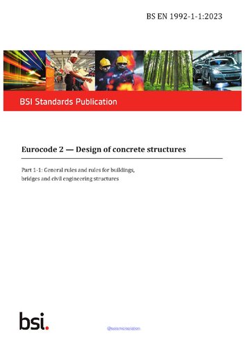 Eurocode 2 Design of Concrete Structures BS EN 1992-1-1 2023