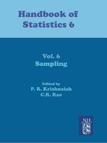 Handbook of Statistics 6: Sampling