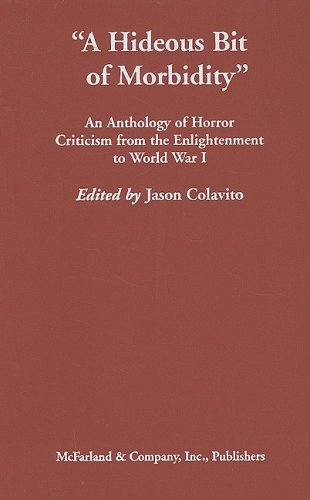 ''A Hideous Bit of Morbidity'' : An Anthology of Horror Criticism from the Enlightenment to World War I