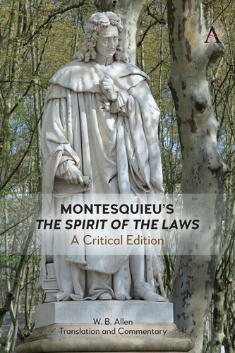 Montesquieu's 'The Spirit of the Laws'