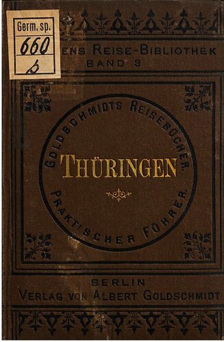 Thüringen. Praktisches Reisehandbuch