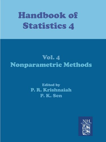 Handbook of Statistics 4: Nonparametric Methods