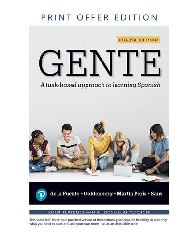Gente: A task-based approach to learning Spanish