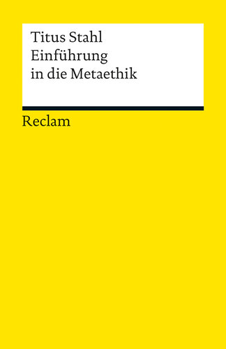 Einfhrung in die Metaethik