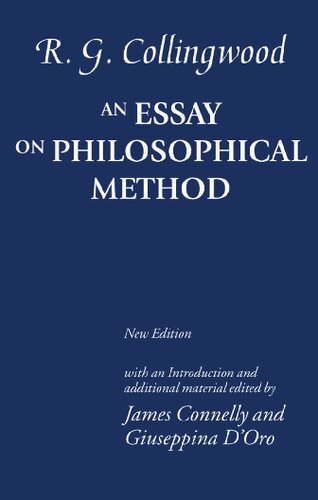 An Essay on Philosophical Method.