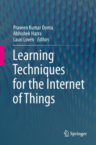 Learning Techniques for the Internet of Things