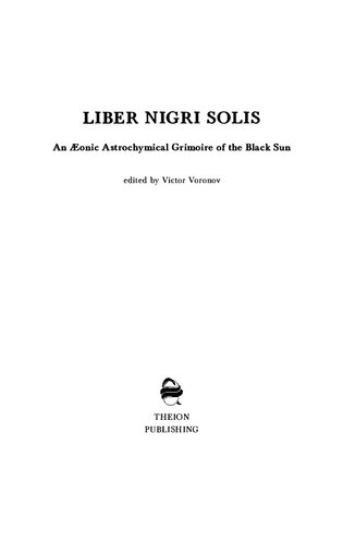 Liber Nigri Solis