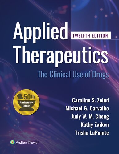 Applied Therapeutics: The Clinical Use of Drugs (Koda Kimble and Youngs Applied Therapeutics)