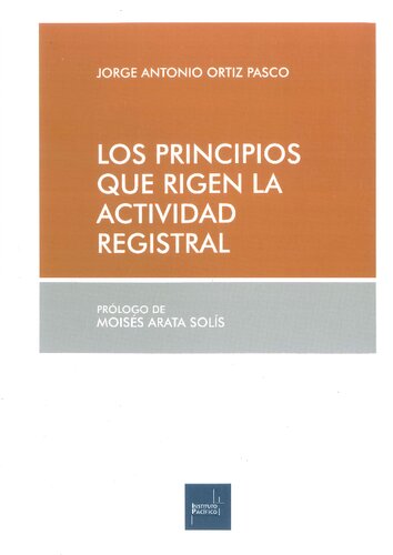 Los principios que rigen la actividad registral