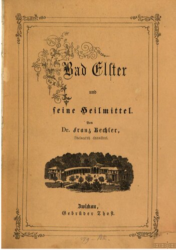 Bad Elster und seine Heilmittel