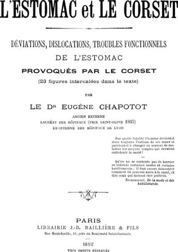 L’Estomac et le Corset
