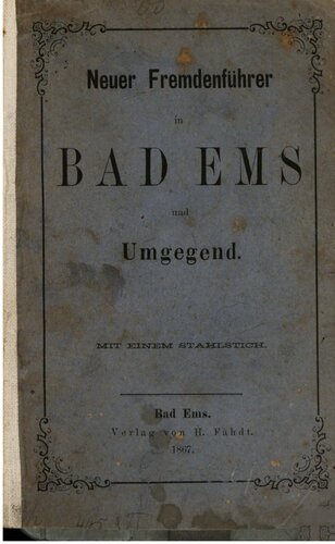 Neuer Fremdenführer in Bad Ems und Umgegend