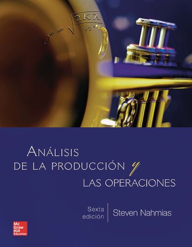 Analisis de la produccion y las operaciones