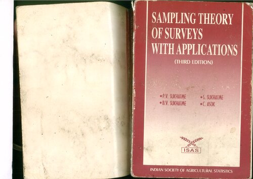 Sampling Theory of Surveys with Applications