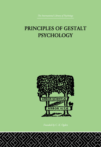 Principles of Gestalt Psychology