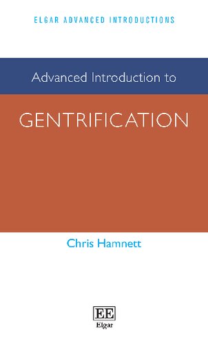 Advanced Introduction to Gentrification