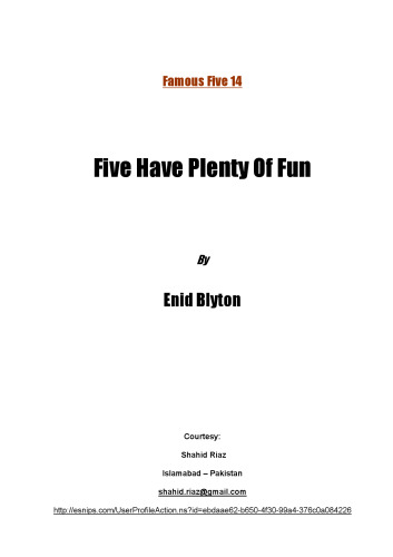 Five Have Plenty of Fun (Famous Five)