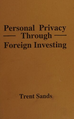 Personal Privacy Through Foreign Investing