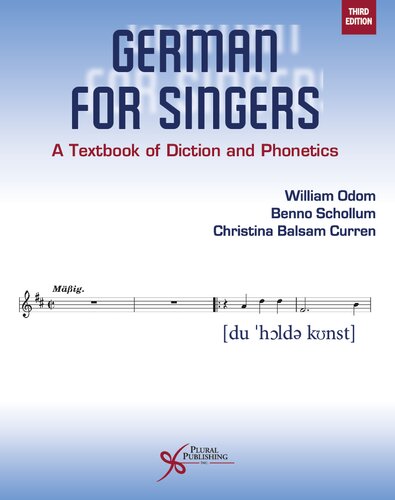 German for Singers: A Textbook of Diction and Phonetics