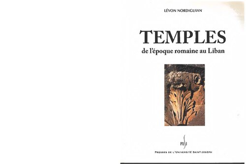 Temples de l'époque romaine au Liban