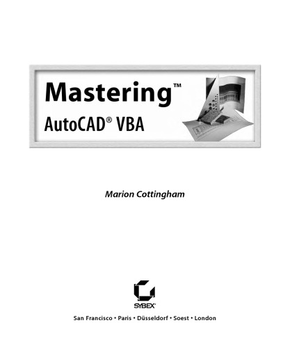 Mastering AutoCAD VBA