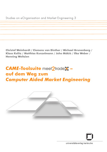 CAME-Toolsuite meet2trade - auf dem Weg zum Computer Aided Market Engineering