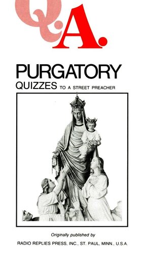 Purgatory Quizzes: To a Street Preacher