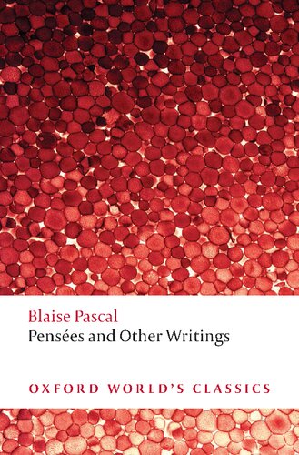 Pens'ees and Other Writings