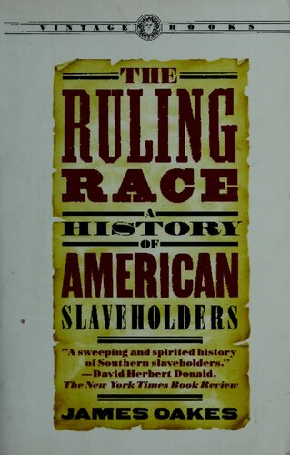 The ruling race: a history of American slaveholders