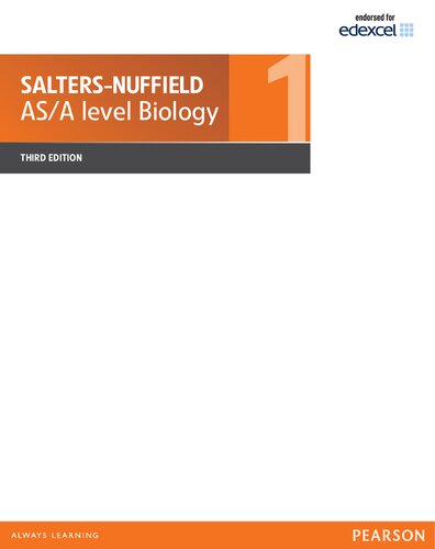 Salters-Nuffield AS/A level Biology Student Book 1 (Salters-Nuffield Advanced Biology(2015))