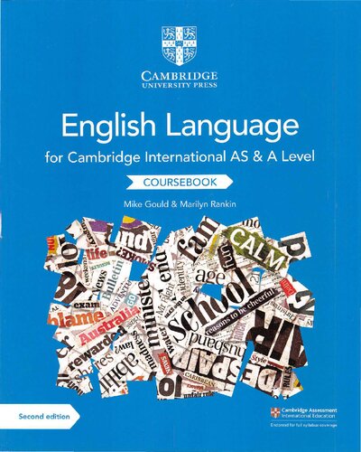 Cambridge International AS and A Level English Language Coursebook