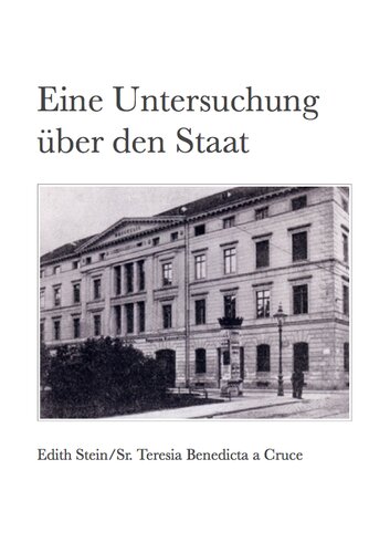 Eine Untersuchung über den Staat