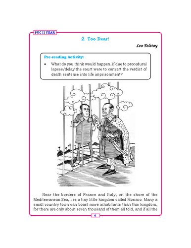 Too Dear 2nd Pu English