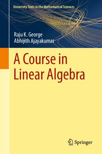 A Course in Linear Algebra