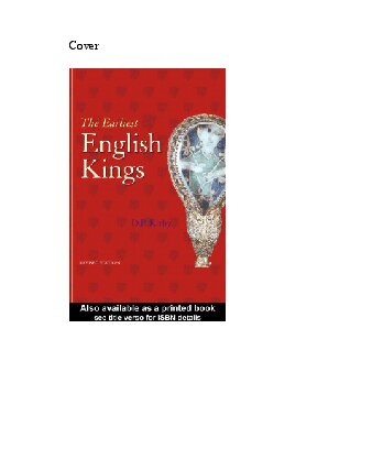 The Earliest English Kings