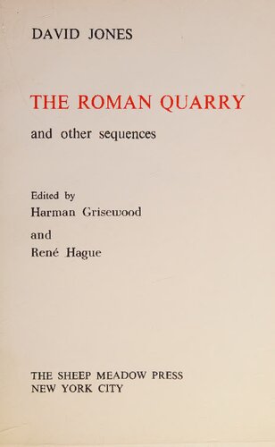 The Roman Quarry and Other Sequences