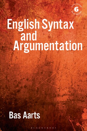 English Syntax and Argumentation