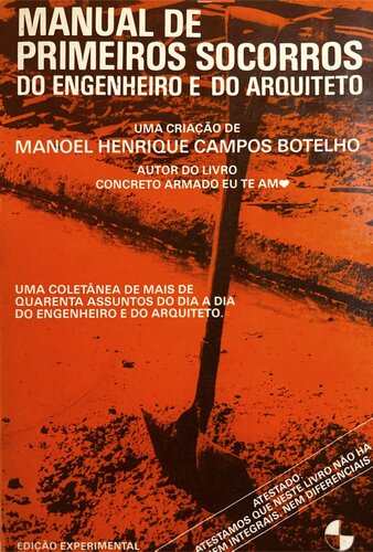 Manual de primeiros socorros do engenheiro e do arquiteto