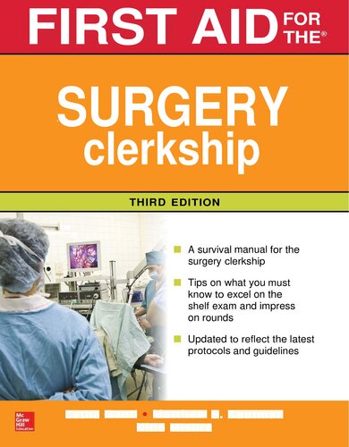 First Aid for the Surgery Clerkship