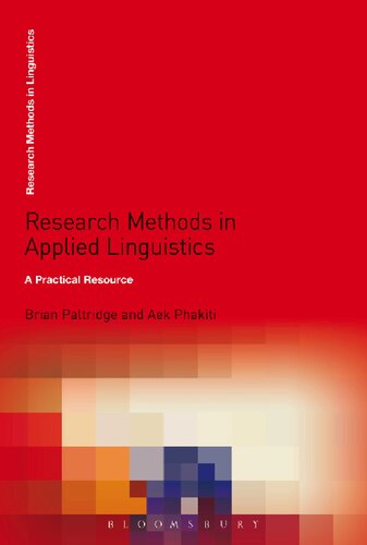 Research Methods in Applied Linguistics: A Practical Resource